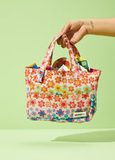 Bolsa de Praia Infantil - Happy Flowers